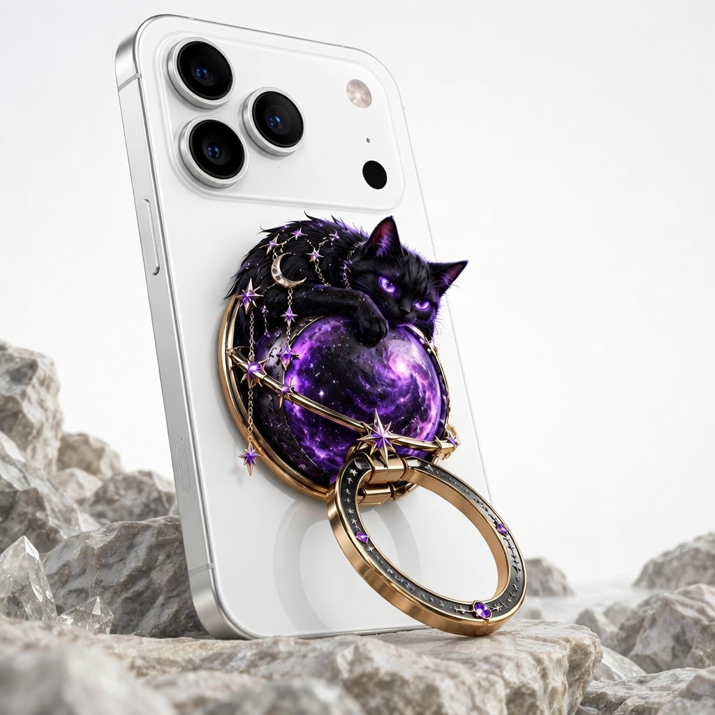 Vorzqeli Dark Fantasy Graphic Phone Stand, Creative Desk Accessory
