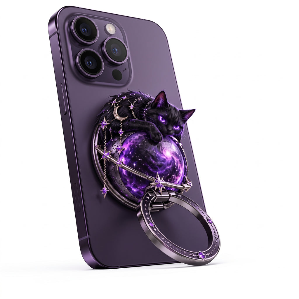Vorzqeli Dark Fantasy Graphic Phone Stand, Creative Desk Accessory