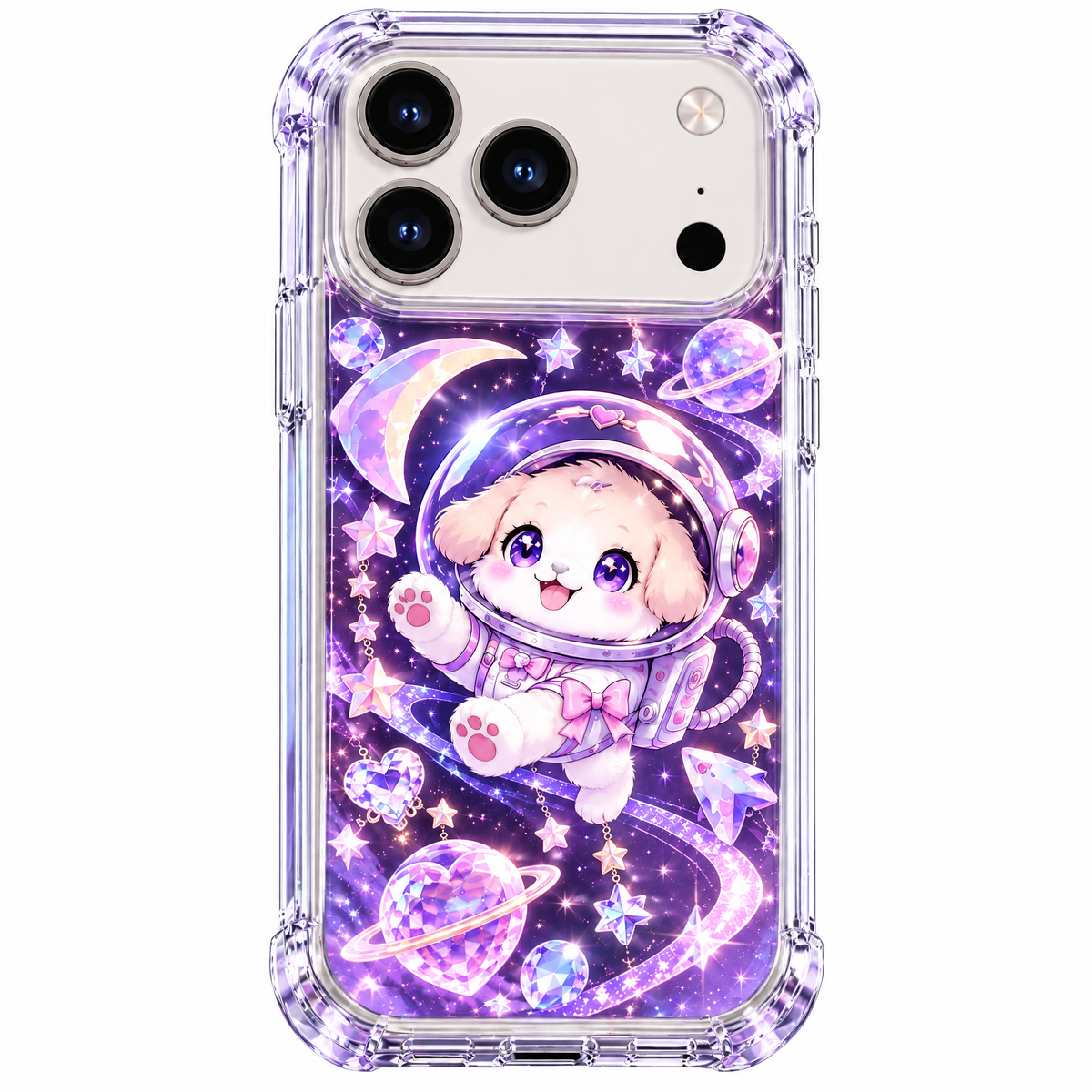 Vorzqeli Adorable Animal Illustration Phone Case, Whimsy Kawaii Cover